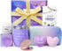 Spa Birthday Gift Basket Box for Women with Wine Tumbler